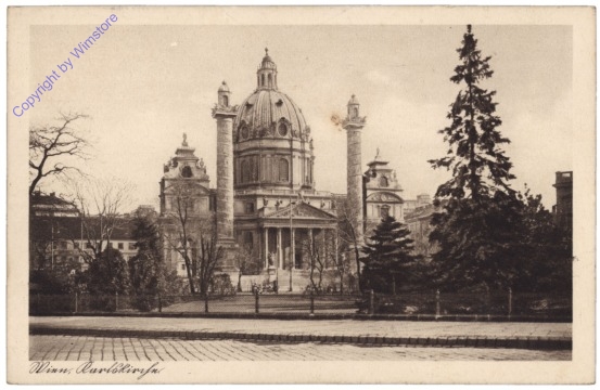 ak165045 Wien 4, Karlskirche