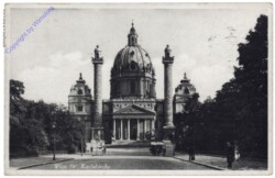 ak165046 Wien 4, Karlskirche