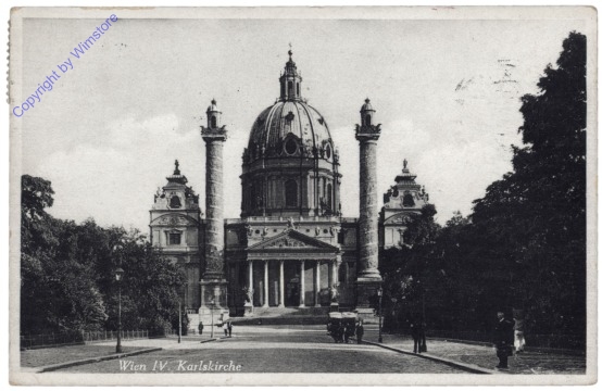 ak165046 Wien 4, Karlskirche