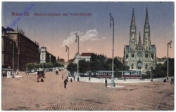 Wien 9, Votivkirche und Maximilianplatz