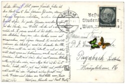 Wien 13, Schönbrunn, Lustschloss gegen Kahlenberg und Leopoldsberg