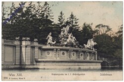 Wien 13, Schönbrunn, Neptungrotte im Schloßgarten