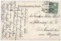 Wien 17, Kalvarienberggasse mit Kirche und Kalvarienberg