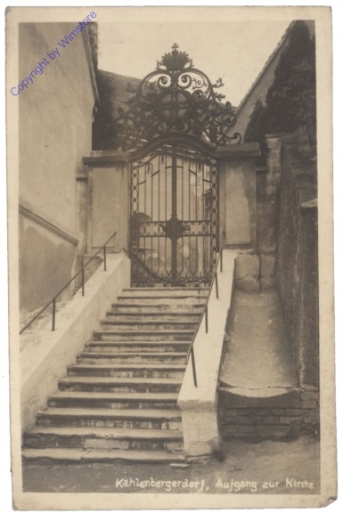 ak165081 Wien 19, Kahlenberg, Dorf, Aufgang zur Kirche