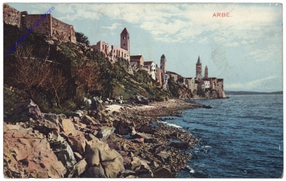 ak165125 Rab (Insel, Raba), Ansicht