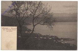 Lovran, Panorama der istrischen Riviera von Süden