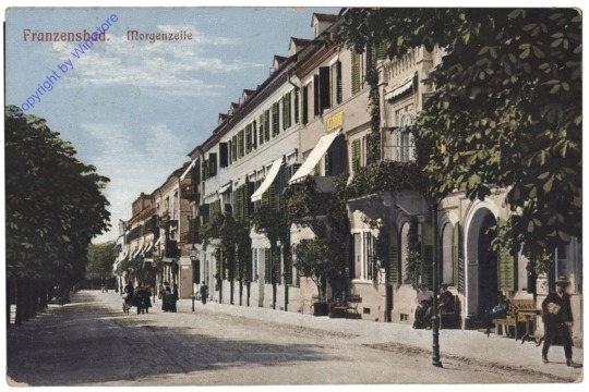 Frantiskovy Lazne (Franzensbad), Morgenzeile