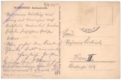 Marianske Lazne (Marienbad), Stefanstrasse