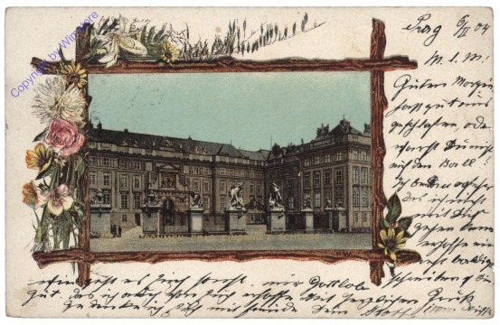 ak165200 Praha (Prag), Eingang zum Schloss