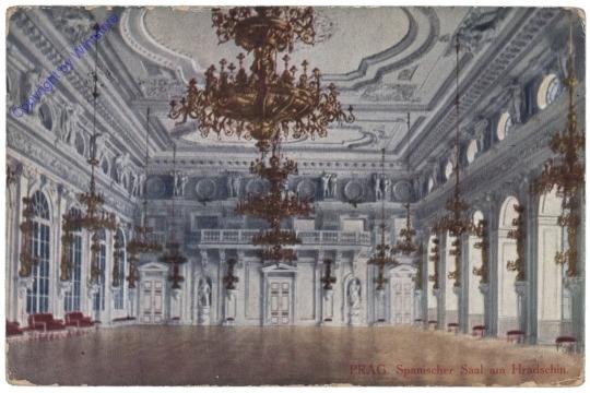 Praha (Prag), Spanischer Saal am Hradschin