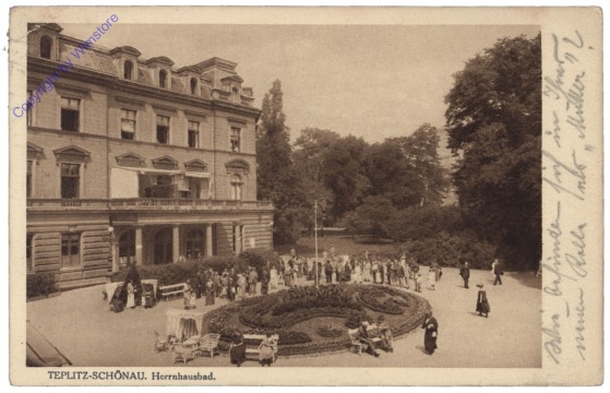 Teplice (Teplitz - Schönau), Herrenbadehaus