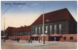 ak165226 Gliwice (Gleiwitz), Hauptbahnhof