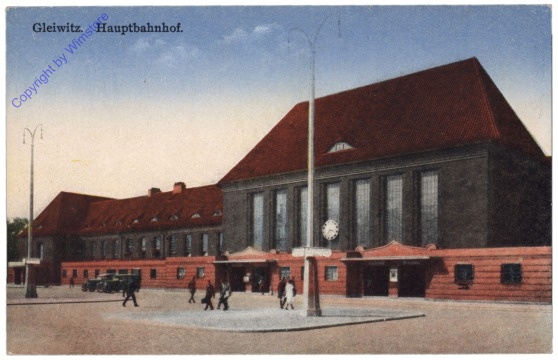 Gliwice (Gleiwitz), Hauptbahnhof