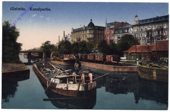 Gliwice (Gleiwitz), Kanalpartie