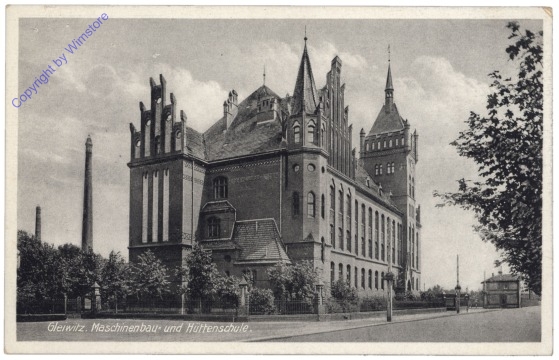 Gliwice (Gleiwitz), Maschinenbau- und Hüttenschule