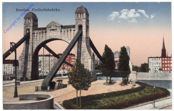 Wroclaw (Breslau), Freiheitsbrücke