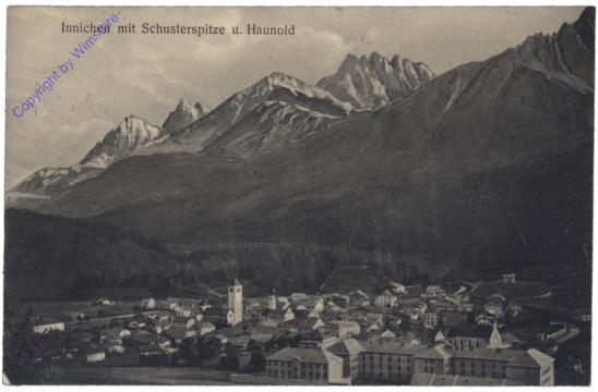 Innichen, mit Schusterspitze und Haunold