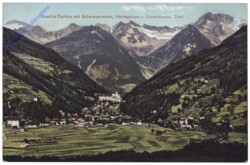 Sand in Taufers, mit Schwarzenstein, Hornspitzen u. Turnerkamm