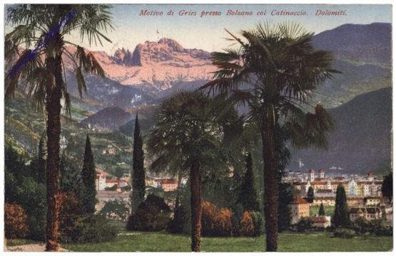 ak165325 Bolzano (Bozen), Motivo di Gries presso Bolzano col Catinaccio