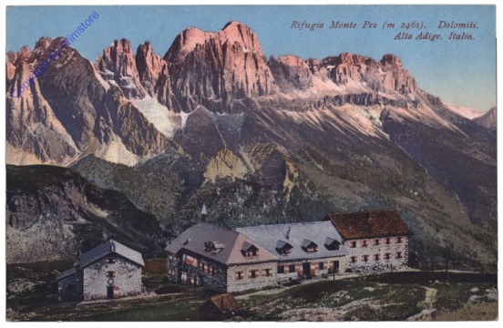 ak165331 Dolomiti (Dolomiten), Rifugio Monte Pez
