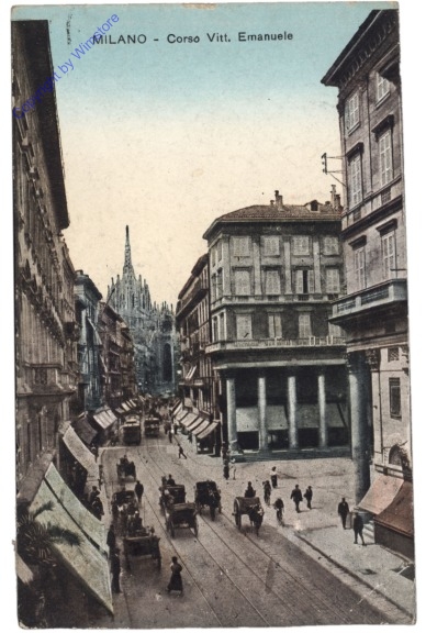 ak165341 Milano (Mailand), Coros Vitt. Emanuele