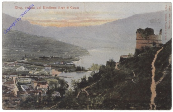 Riva del Garda, veduta dal Bastione