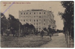 Venezia (Venedig),  Lido, Grand Hotel des Bains e Giardino