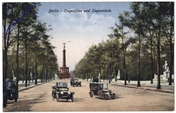 ak165418 Berlin, Siegesallee und Siegessäule