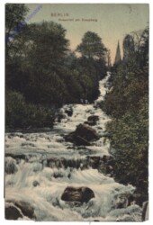 Berlin, Wasserfall am Kreuzberg