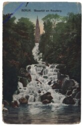 ak165430 Berlin, Wasserfall am Kreuzberg