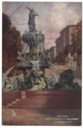 Berlin, Herkules-Brunnen, Lützowplatz