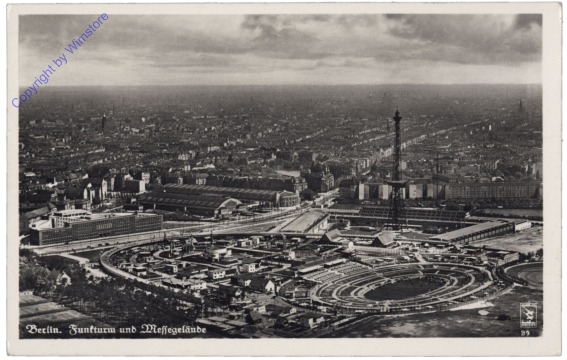 Berlin, Funkturm und Messegelände