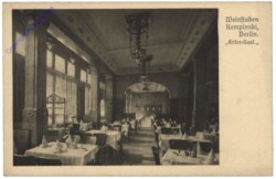 Berlin, Weinstuben Kempinski, Erster Saal