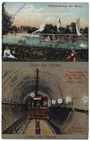 ak165534 Berlin, Über und unter der Spree
