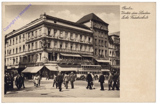 ak165540 Berlin, Unter den Linden, Ecke Friedrichstrasse
