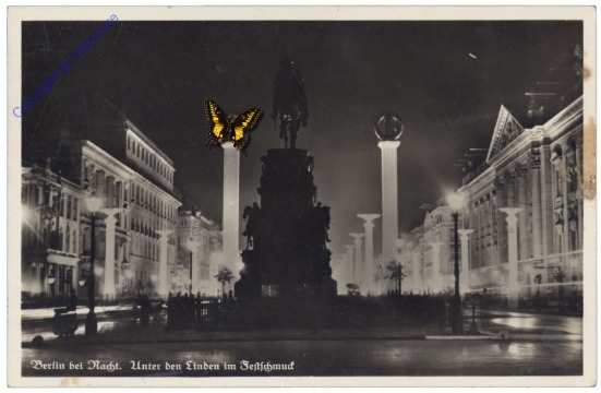 ak165548 Berlin, Unter den Linden im Festschmuck