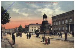 Berlin, Unter den Linden mit königlichem Opernhaus