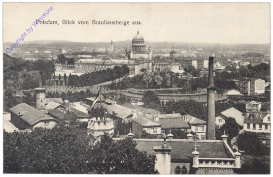 Potsdam, Panorama vom Brauhausberge