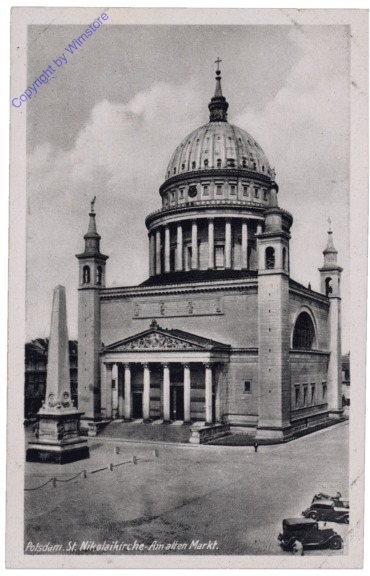 Potsdam, St. Nikolaikirche, am alten Markt