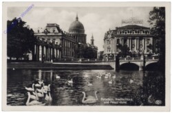 Potsdam, Schloss Sanssouci, Stadtschloss und Palast-Hotel