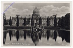 Potsdam, Schloss Sanssouci, Stadtschloss mit Neptunsgruppe
