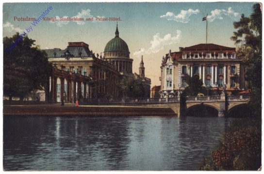 Potsdam, Schloss Sanssouci, Stadtschloss mit Palast-Hotel