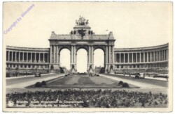 ak165606 Brüssel, Gedenkboog van het Jubelpark