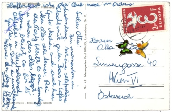 ak165609a Luxemburg, Ansicht