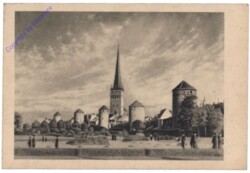 ak165620 Tallinn, Platz der Türme