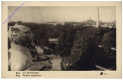 Riga, Die Stadtanlagen