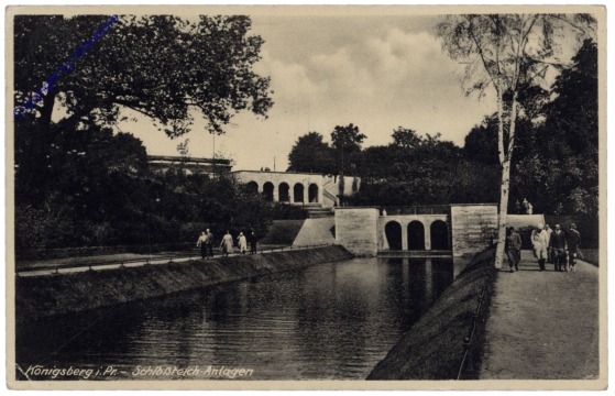 ak165648 Königsberg, Schlossteich-Anlagen