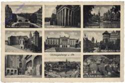 ak165649 Königsberg, Multiansicht