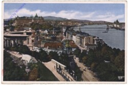 ak165666 Budapest, Aussicht vom Blocksberg