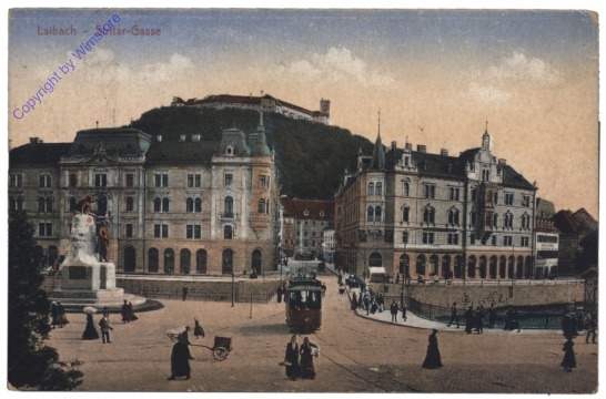 Ljubljana, Stritar-Gasse